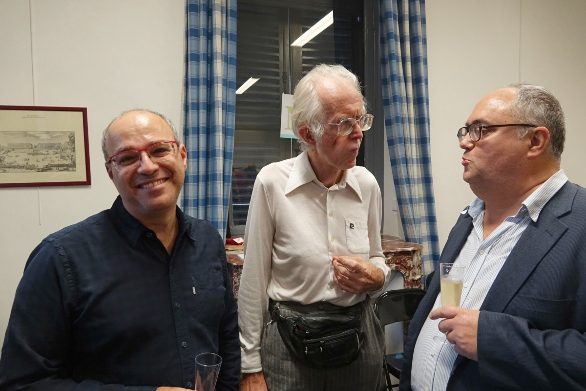 15 octobre 2019. Cocktail offert par Michel Talagrand à l'occasion de son prix Shaw de mathématiques — photo 29